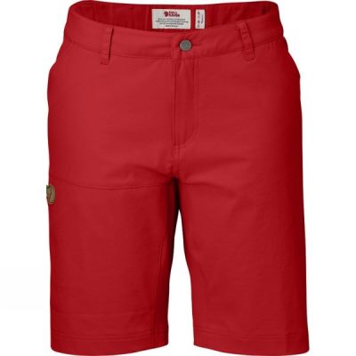 Pantalones Cortos Fjallraven Abisko Lite Mujer Rojas - Chile FXN184306